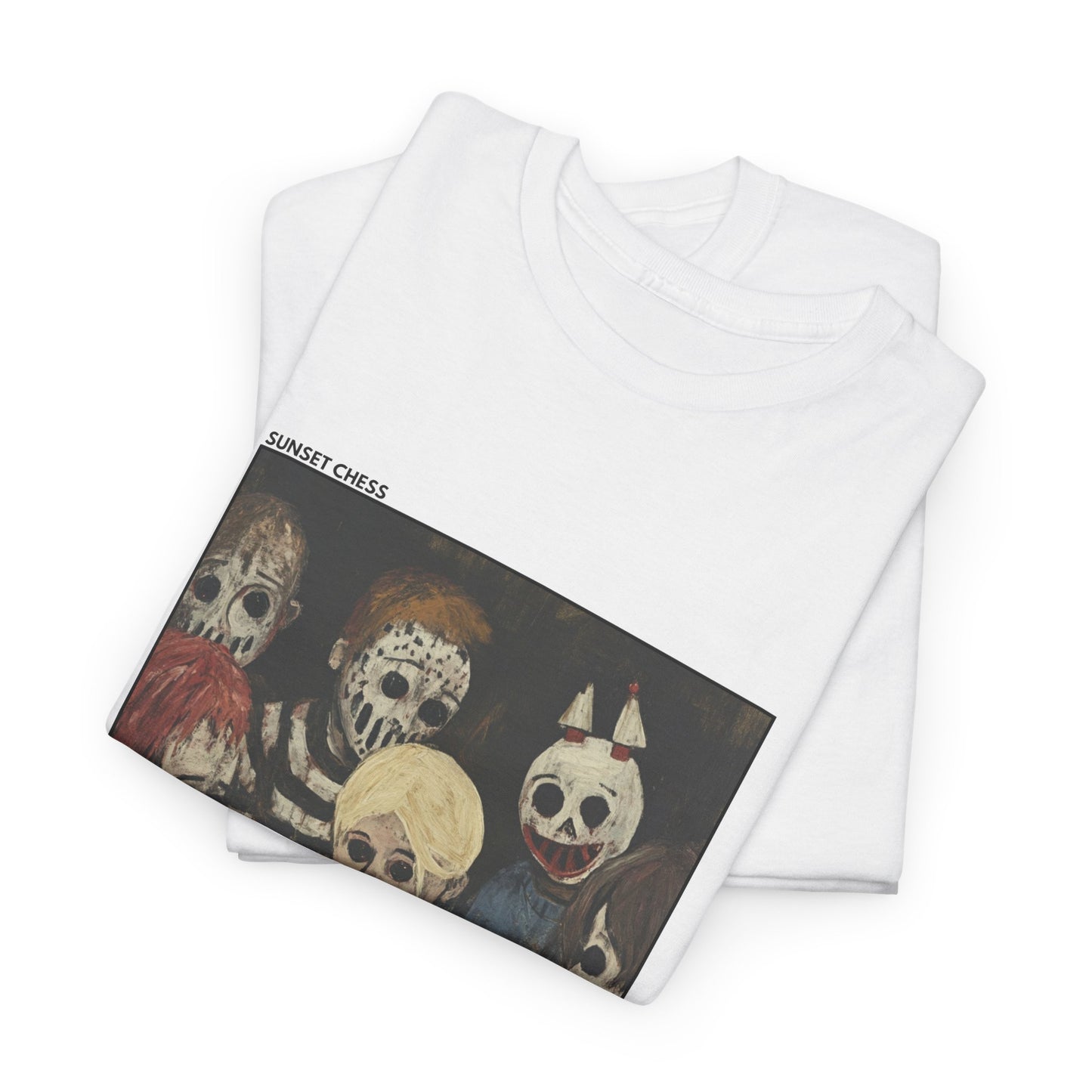 The Backlot Children - White Chess T Shirt