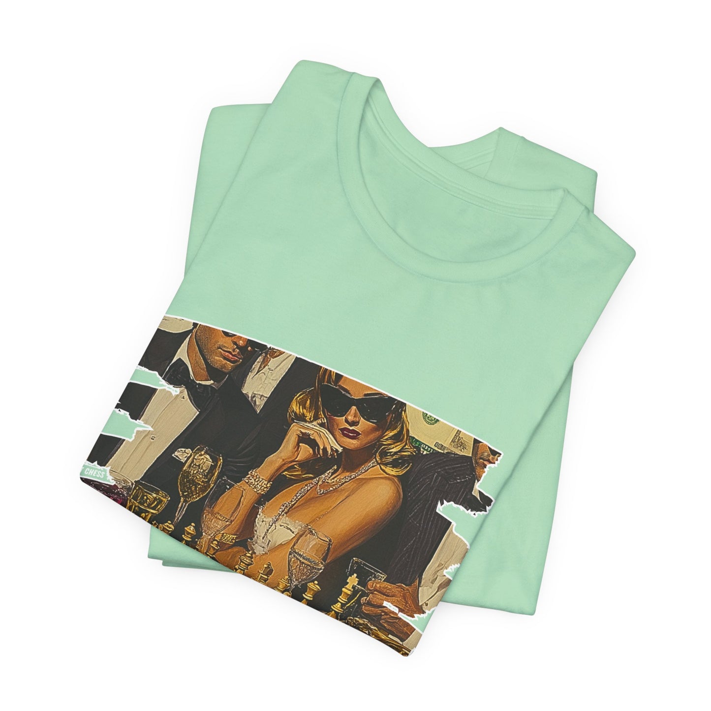 High Value Chess - Mint Green Chess T Shirt