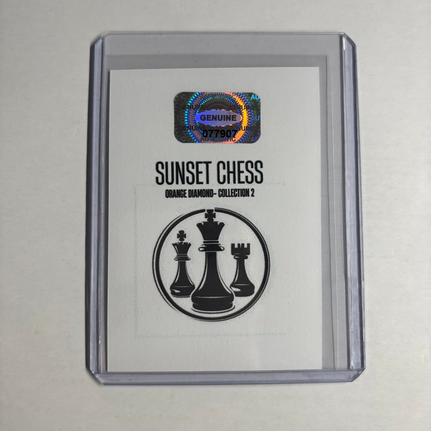 Orange Diamond Collection 2 - Trading Card