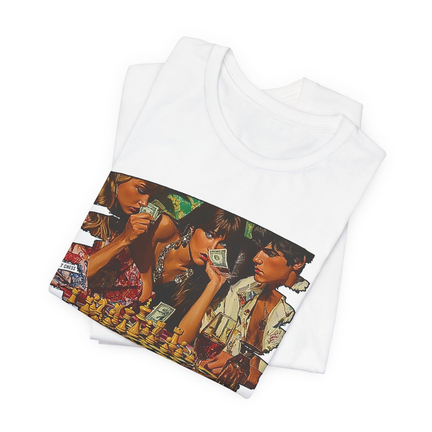 High Class Chess Teens - White Chess T Shirt