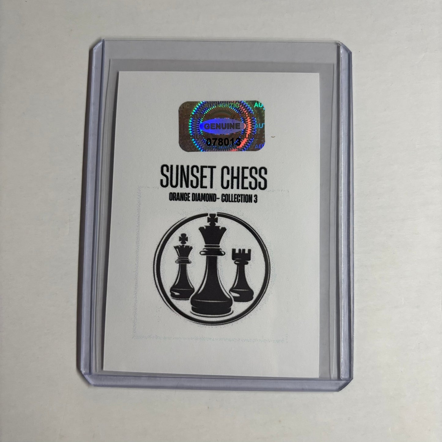 Orange Diamond Collection 3 - Trading Card