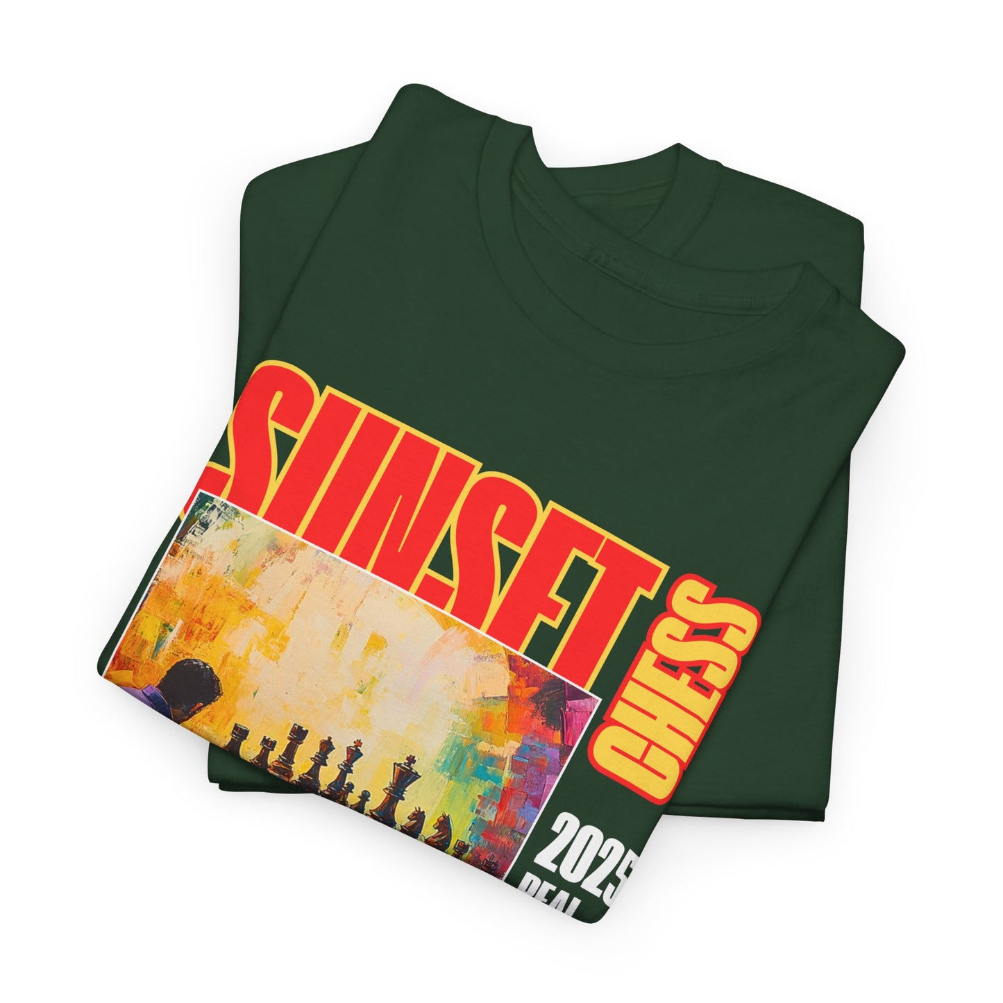 The Analyze The Game - Green Chess T Shirt