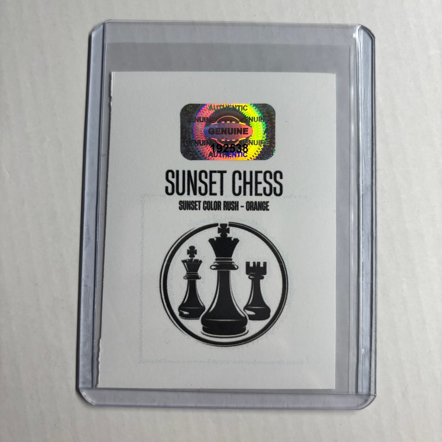 Orange Collection - Trading Card