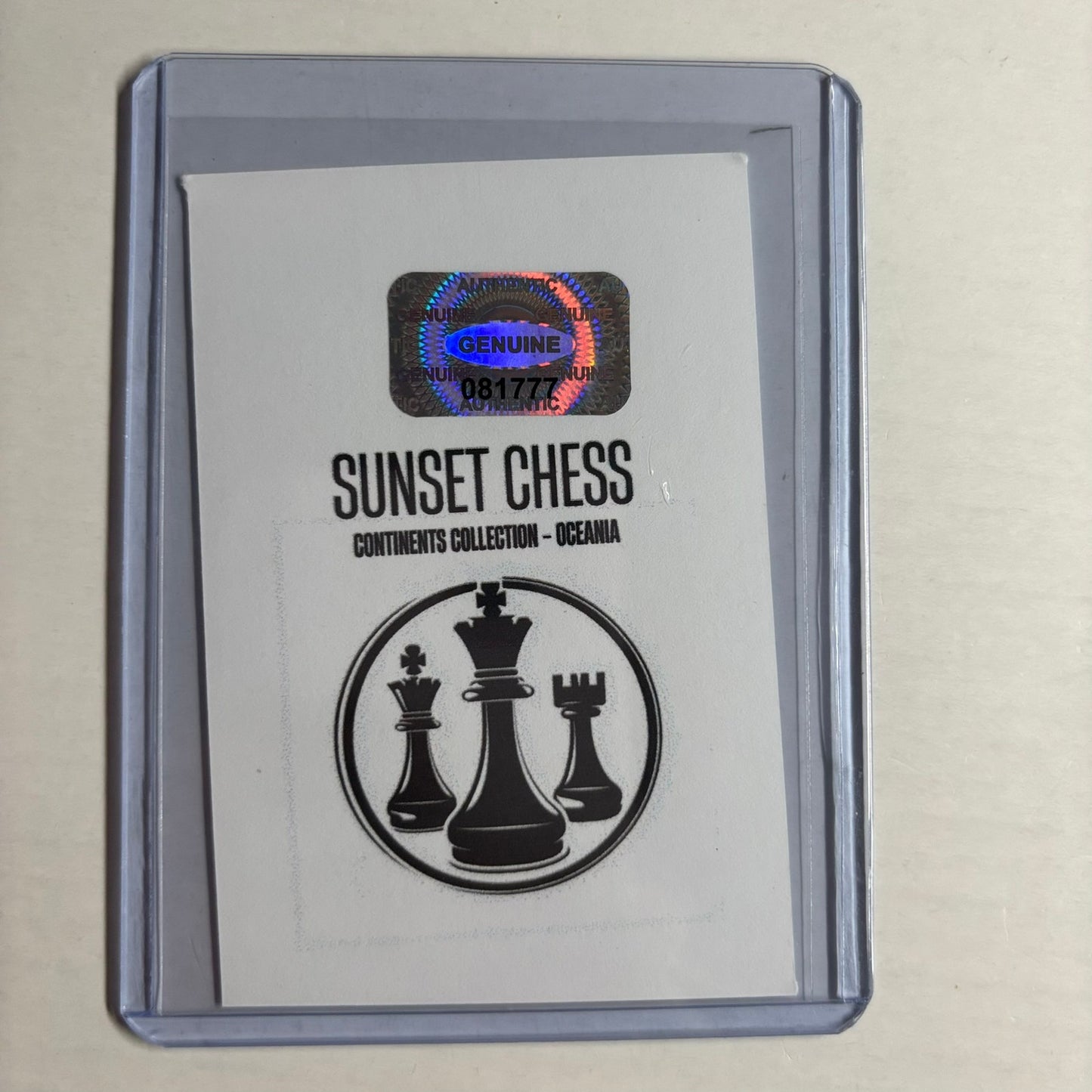 Oceania Collection - Trading Card