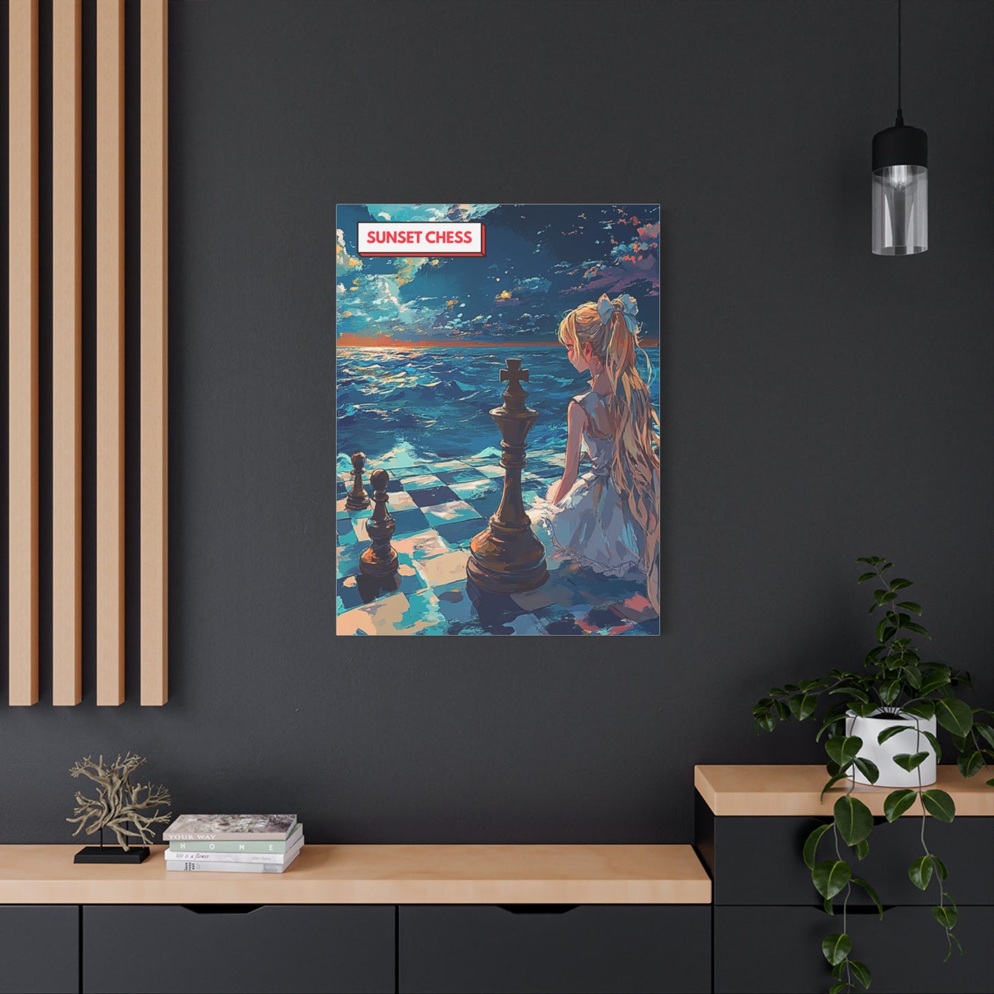 Lost At Sea - Canvas Chess Print 30"x40"