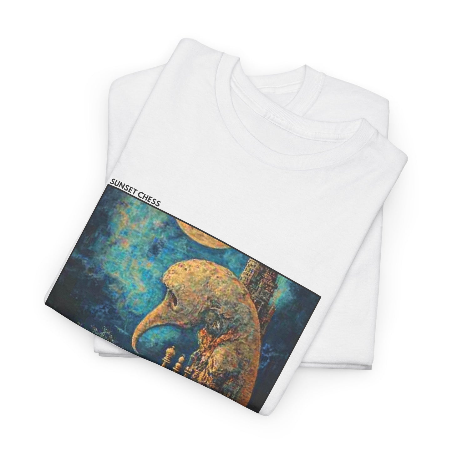 Lonely At The Top - White Chess T Shirt