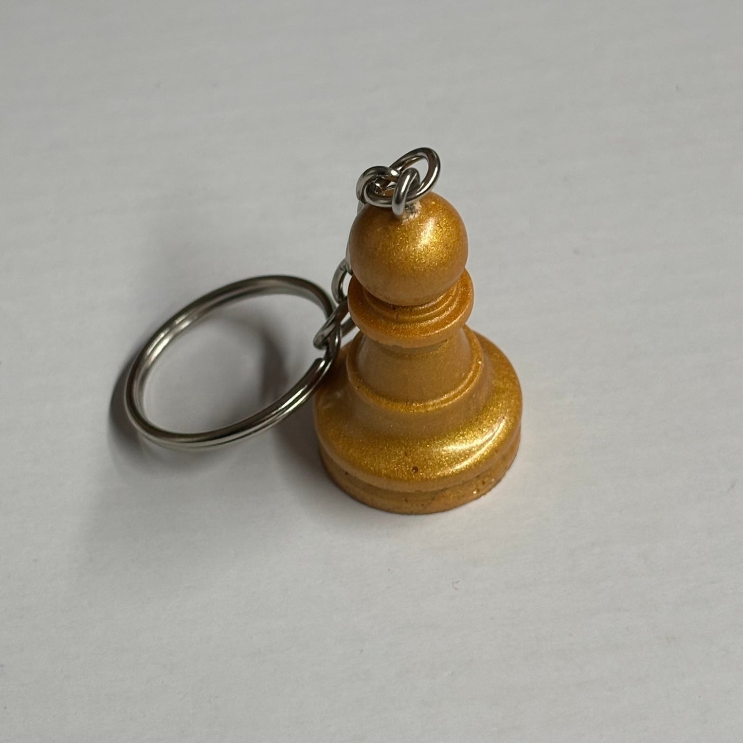 Royal Yellow Pawn - Handmade Resin Keychain