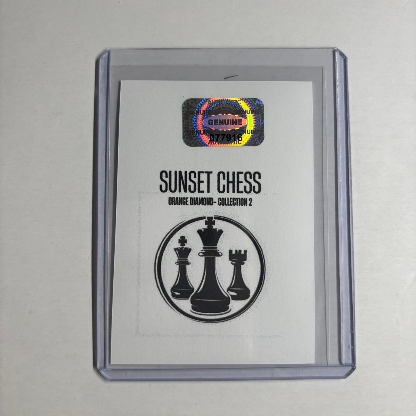 Orange Diamond Collection 2 - Trading Card