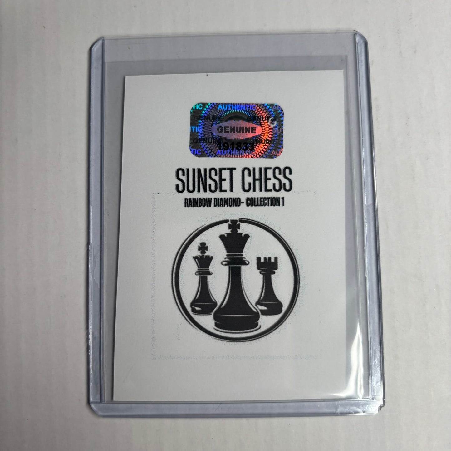 Rainbow Diamond Collection 1 Card