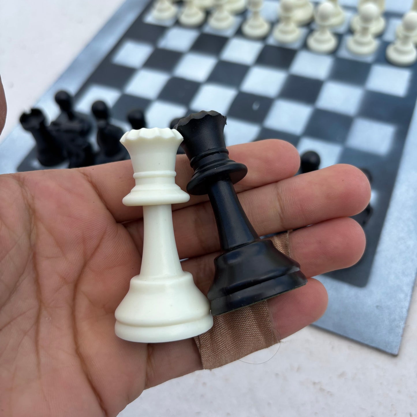 Gray Edition - Painted Chess Set