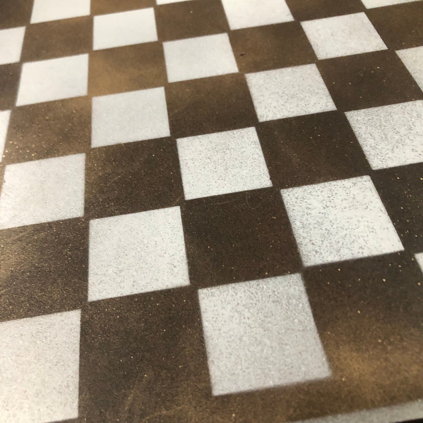 Golden Black - Painted Chess Set