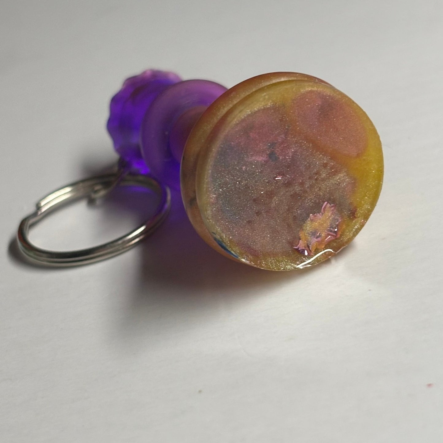 Royal Space Queen - Handmade Resin Keychain