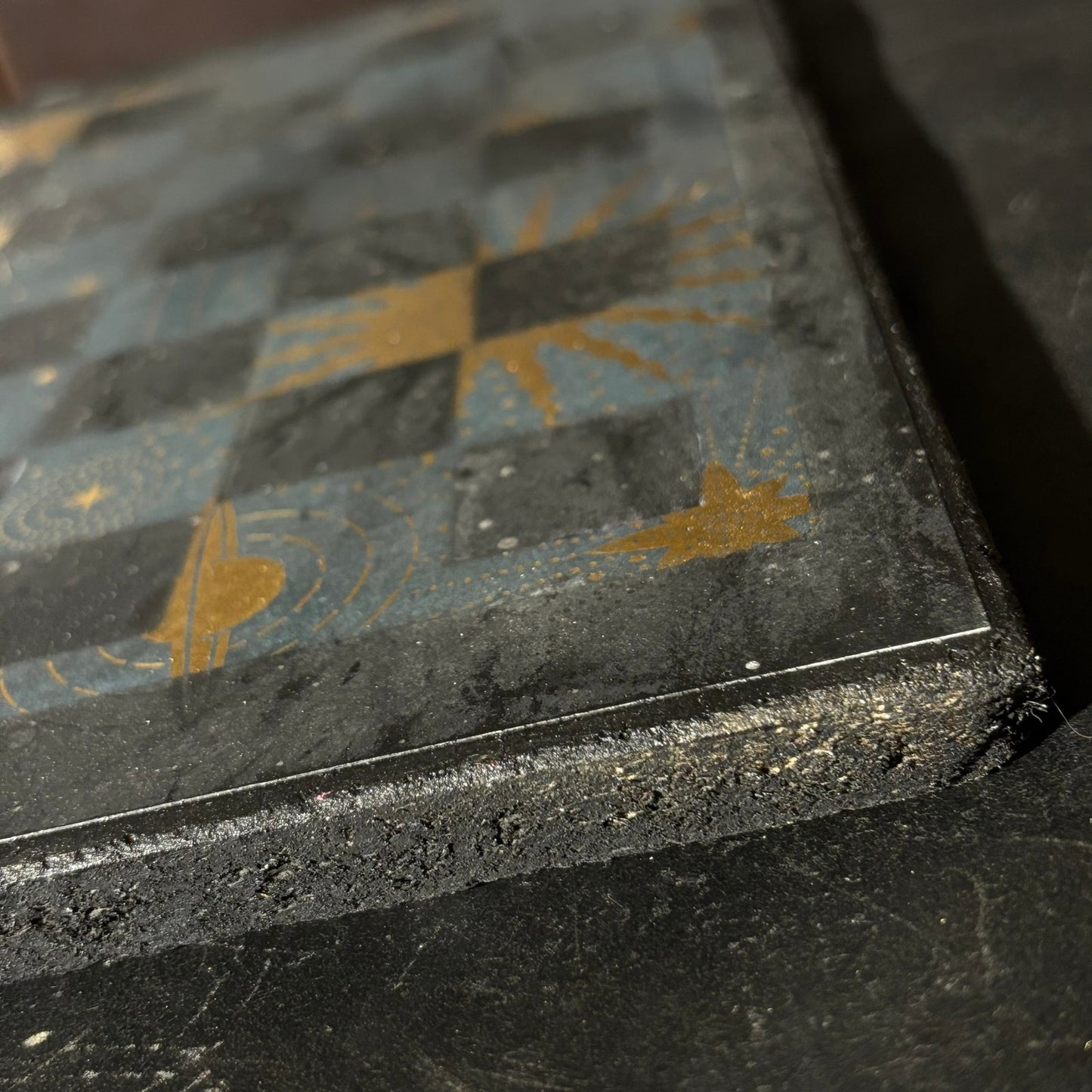 Space Stars - Scrapbook Chess Board