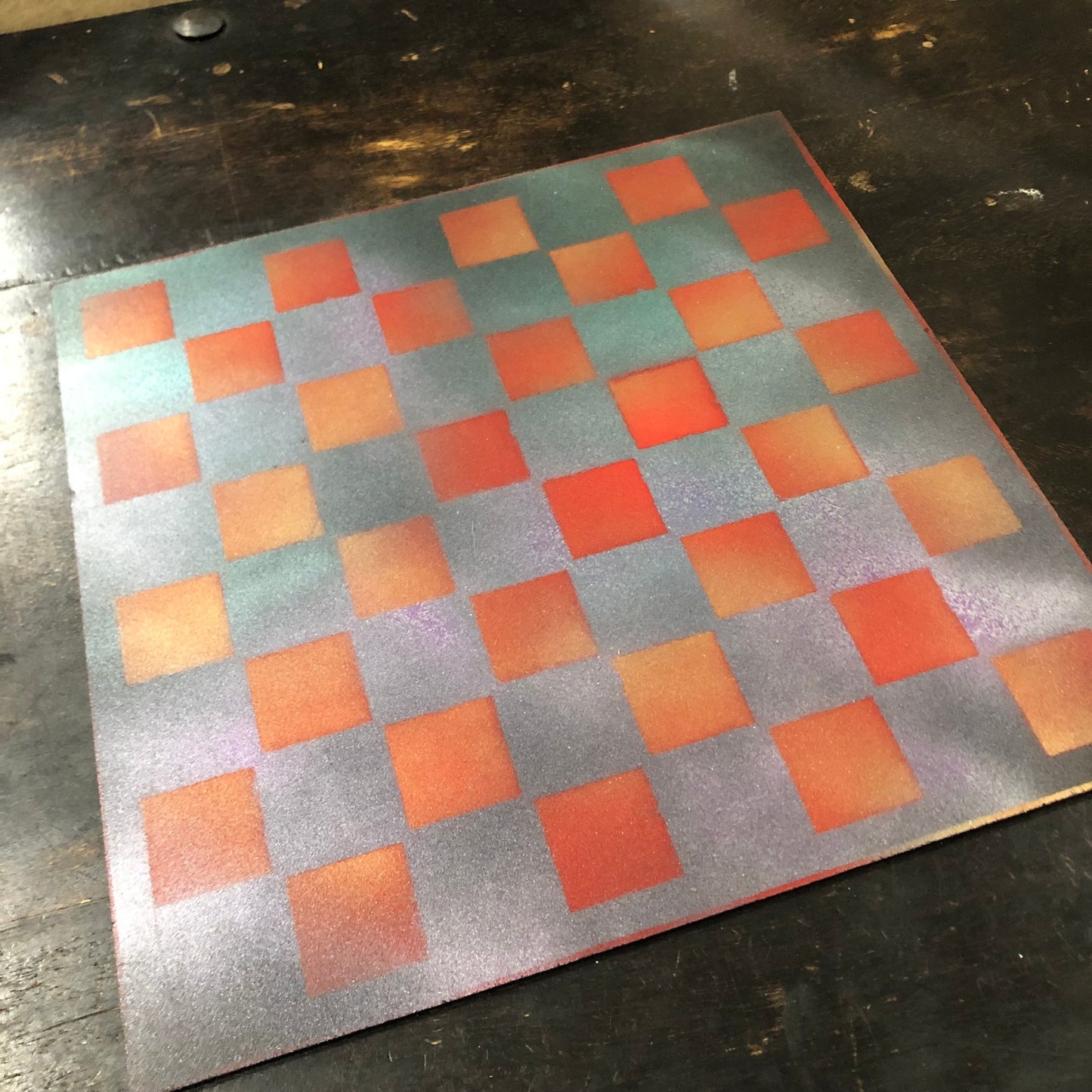 Fire Furnace - Painted Chess Set
