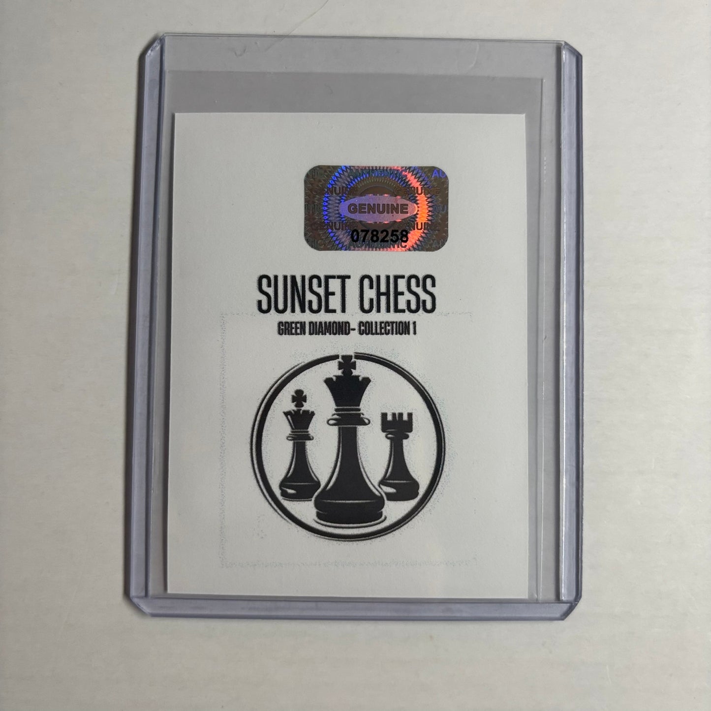Green Diamond Collection 1 - Trading Card