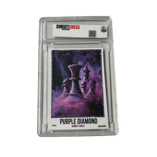 Purple Diamond Collection 1 - Premium Trading Card