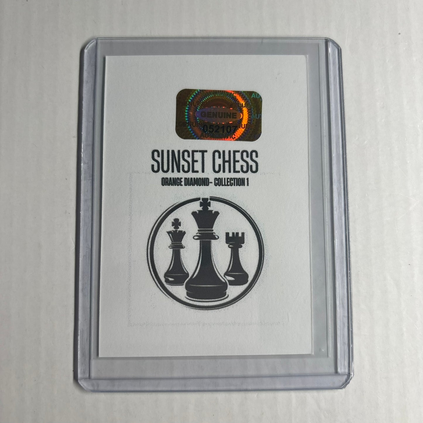 Orange Diamond Collection 1 - Trading Card