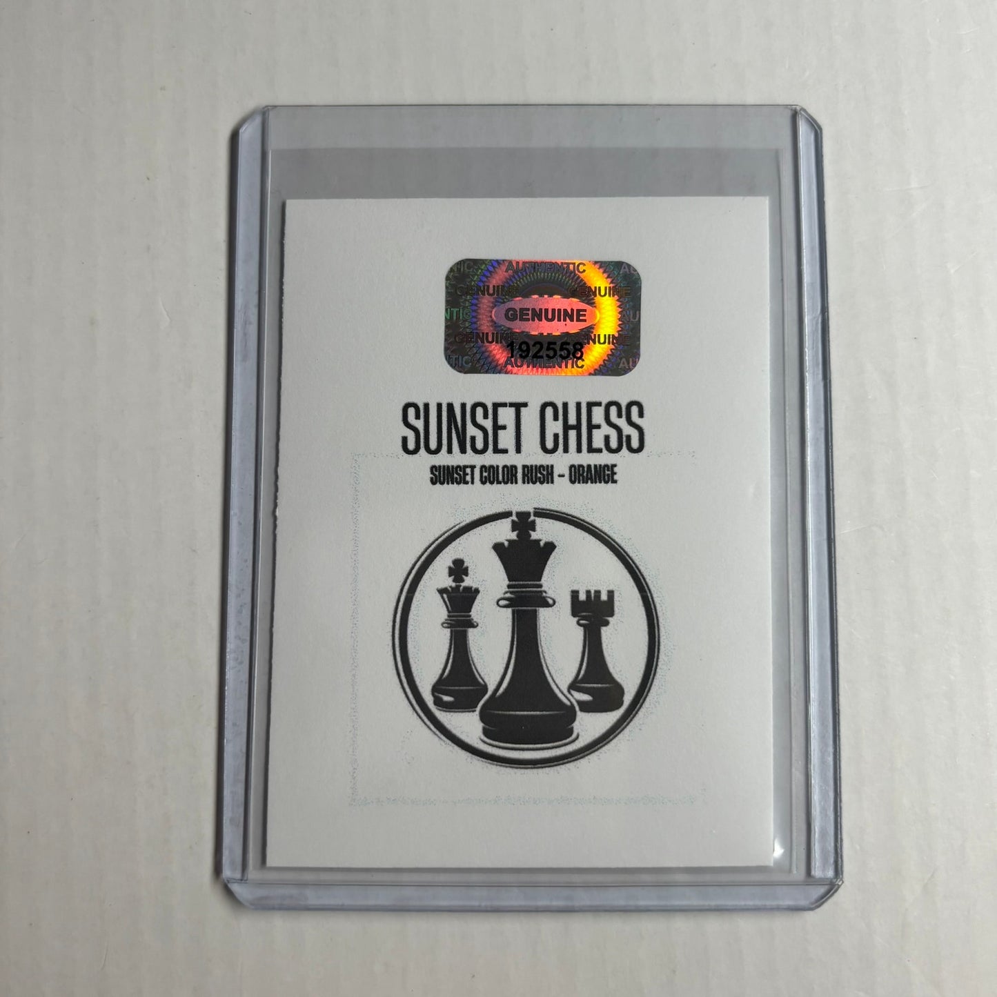 Orange Collection - Trading Card