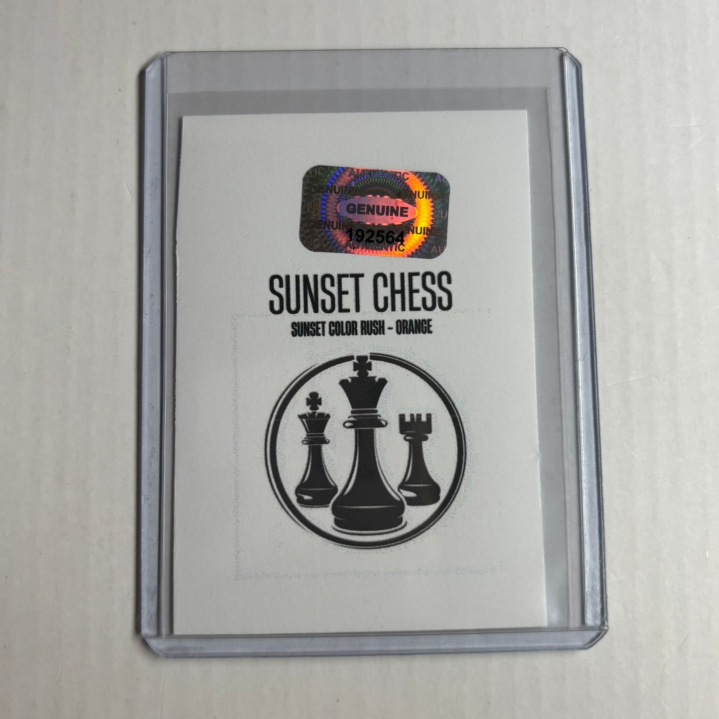Orange Collection - Trading Card