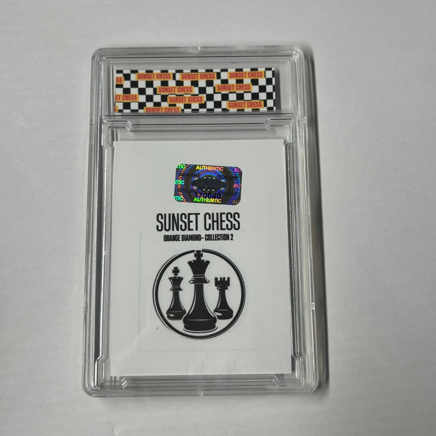 Orange Diamond Collection 2 - Premium Trading Card