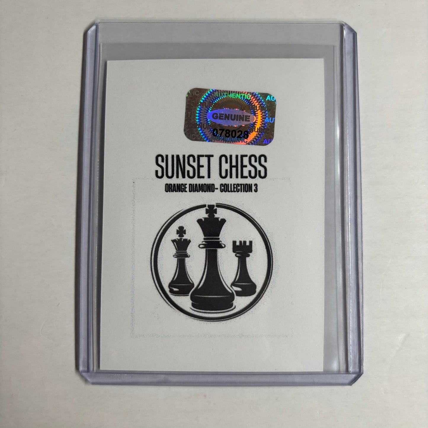 Orange Diamond Collection 3 - Trading Card
