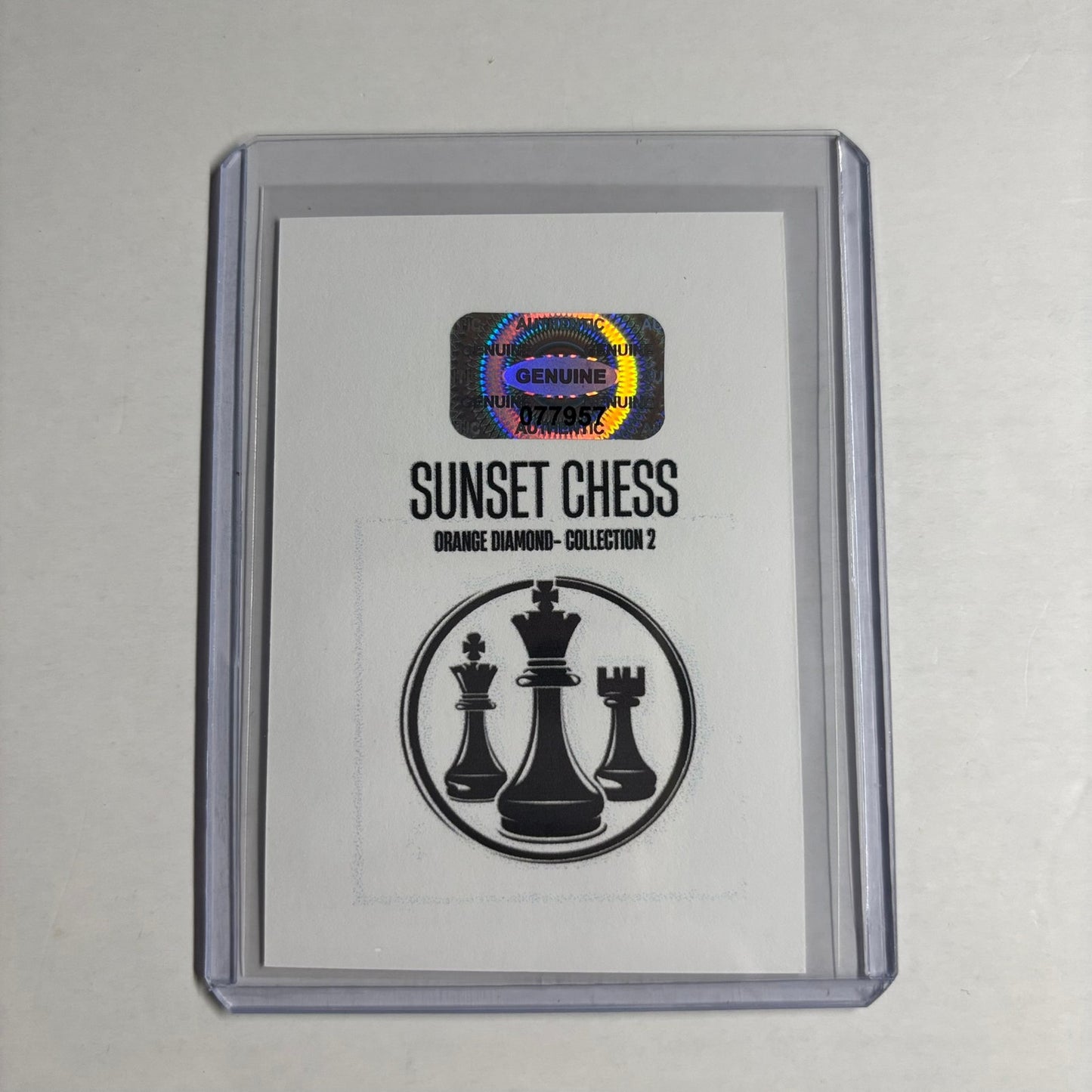 Orange Diamond Collection 2 - Trading Card