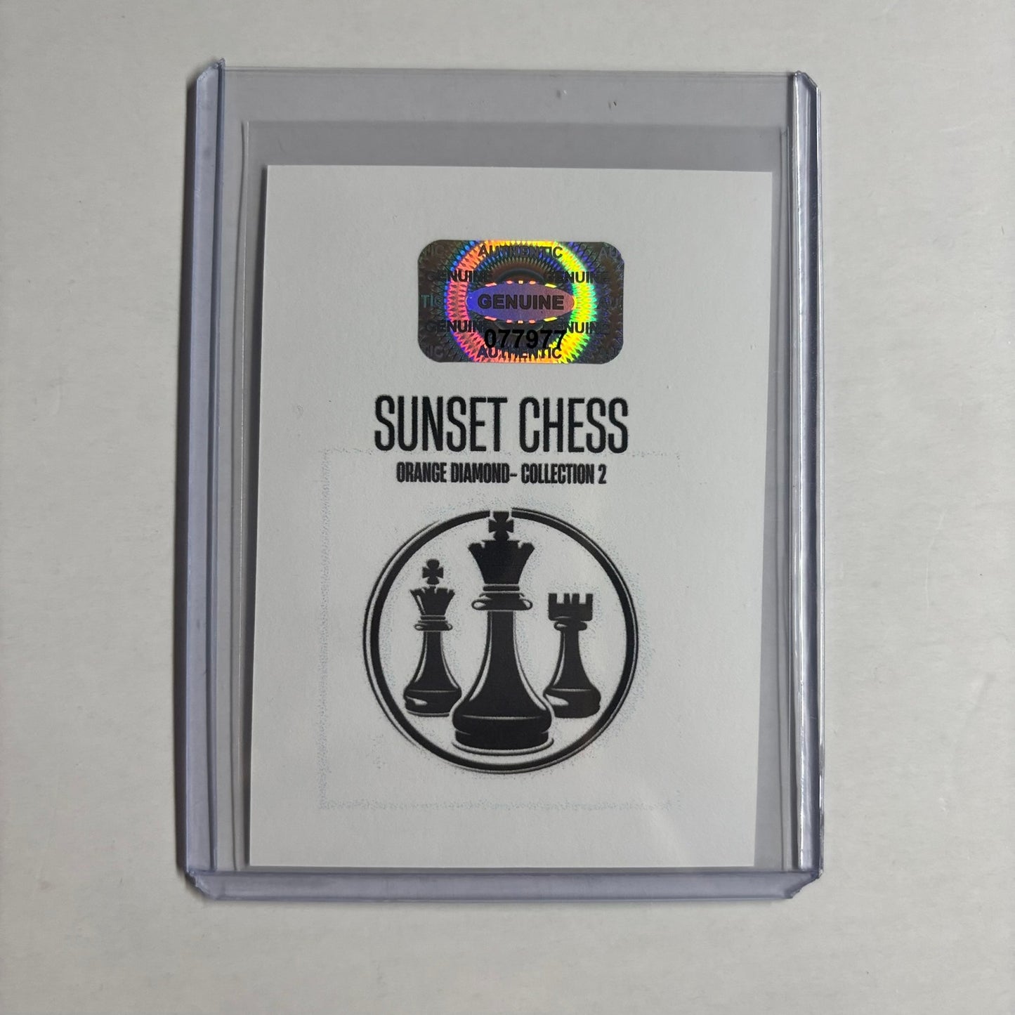 Orange Diamond Collection 2 - Trading Card