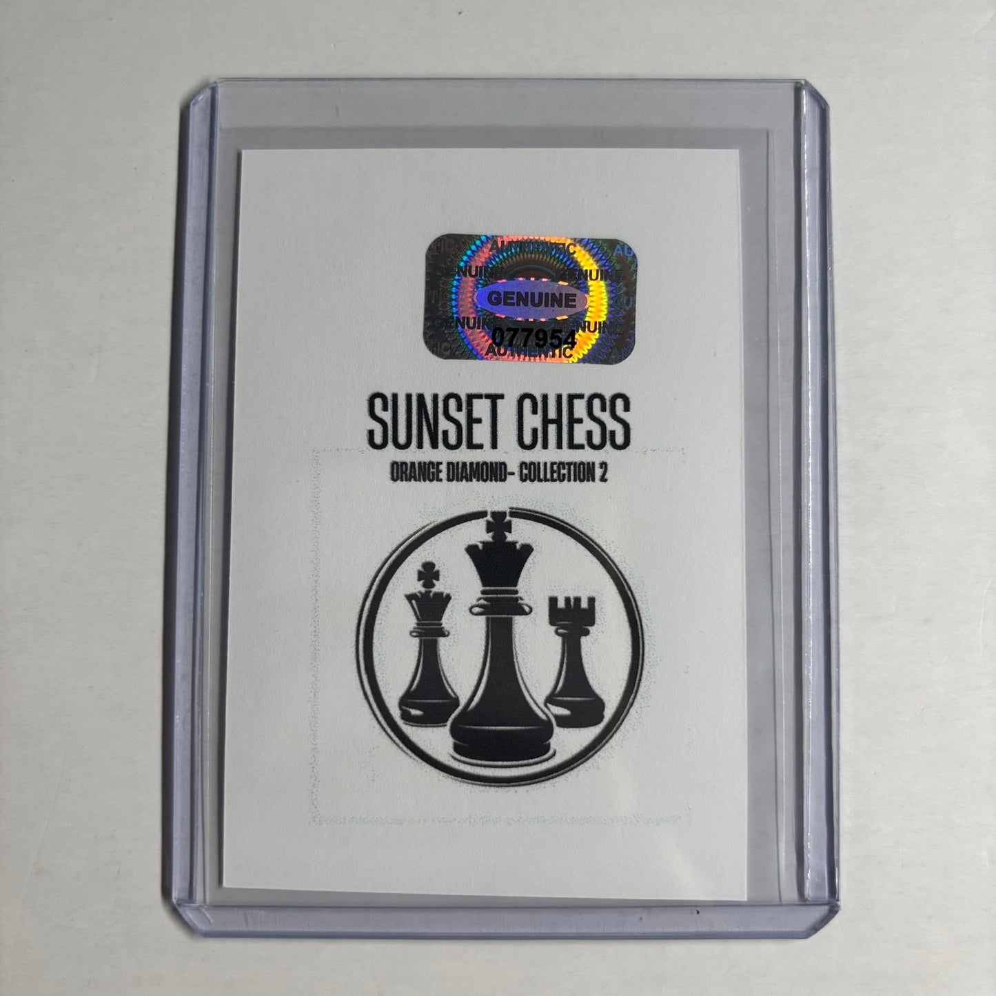 Orange Diamond Collection 2 - Trading Card