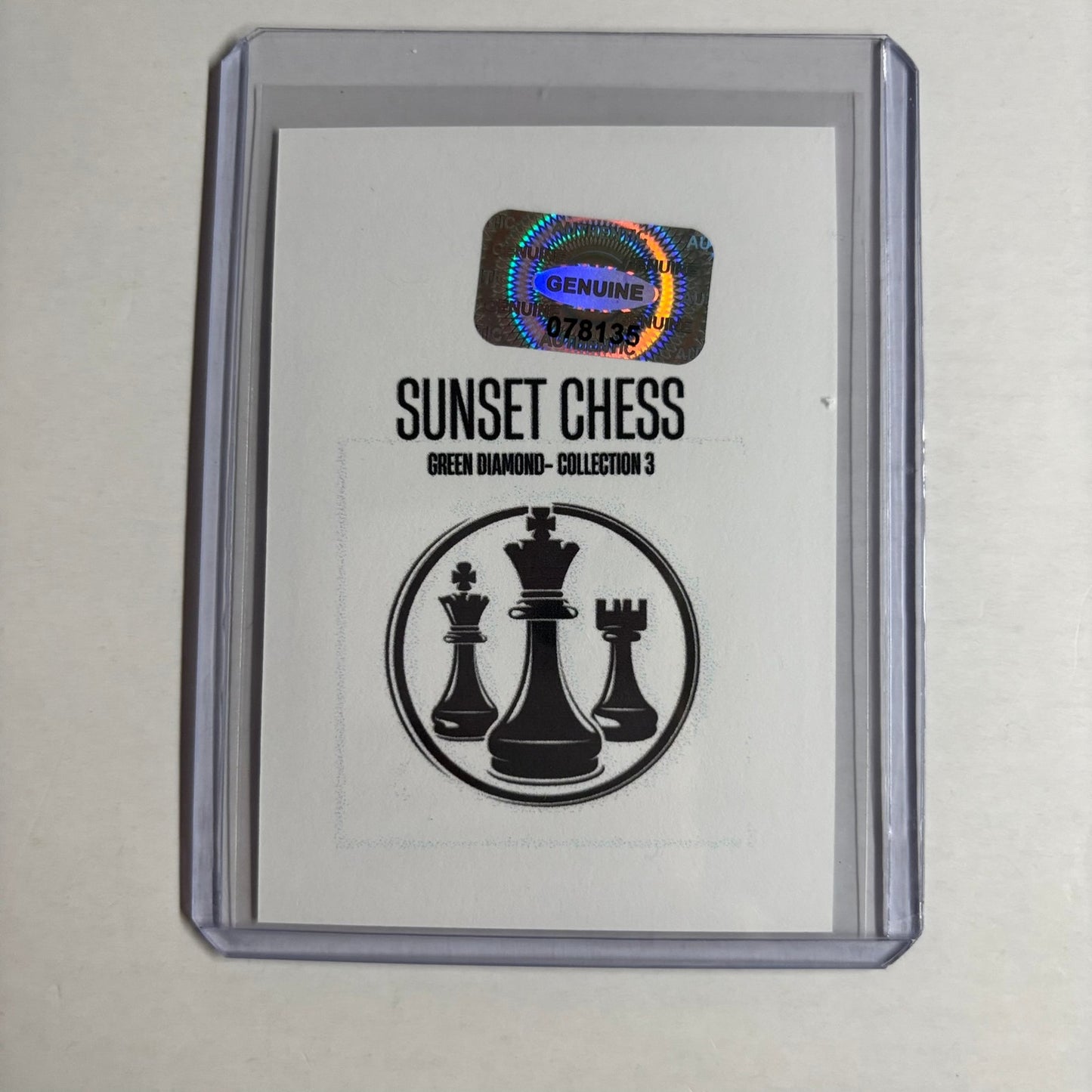 Green Diamond Collection 3 - Trading Card