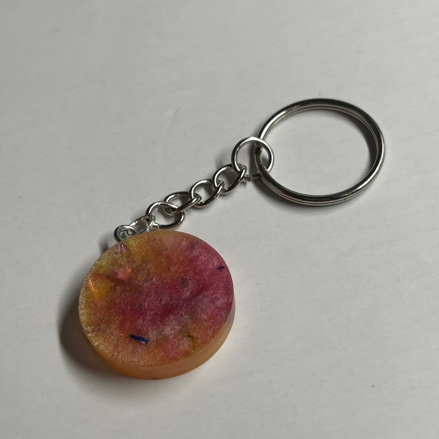 Vintage Pink Pawn - Handmade Resin Keychain