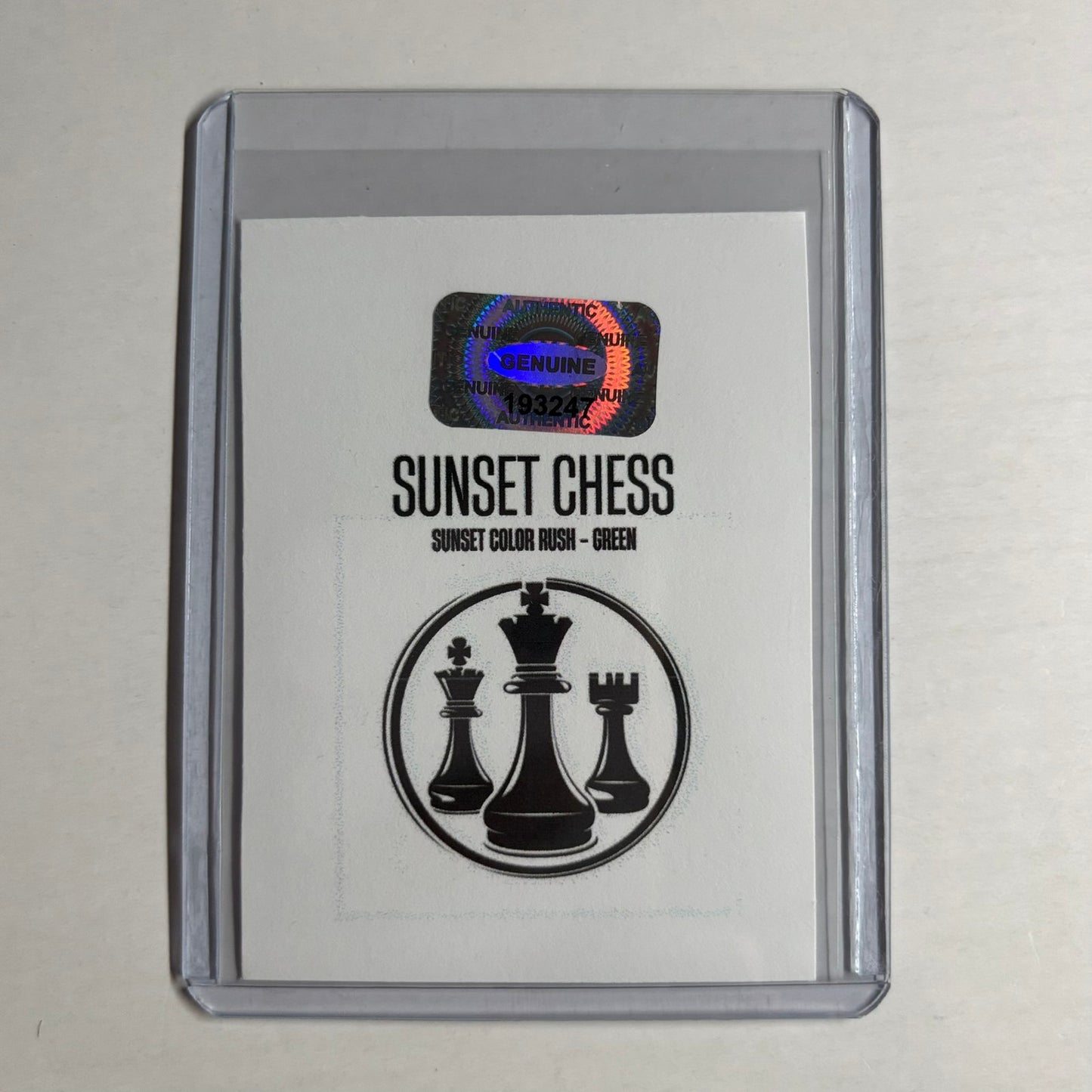 Green Collection - Trading Card