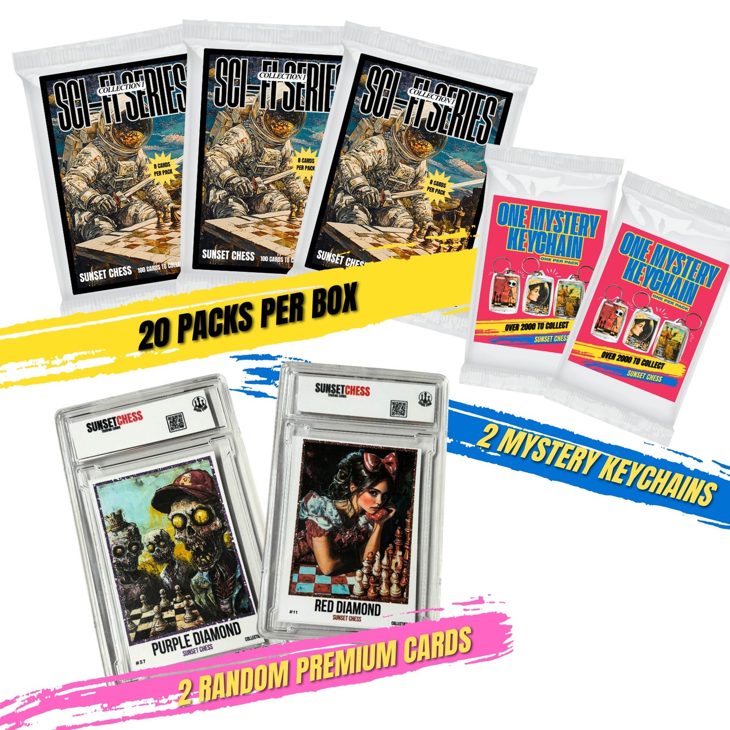 SCI-FI Series One - Jumbo Box Pack - Chess Trading Cards