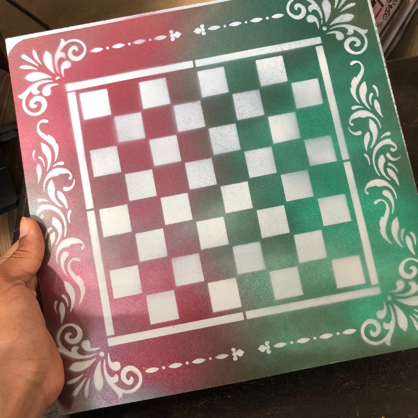Royal Tropics - Painted Chess Set