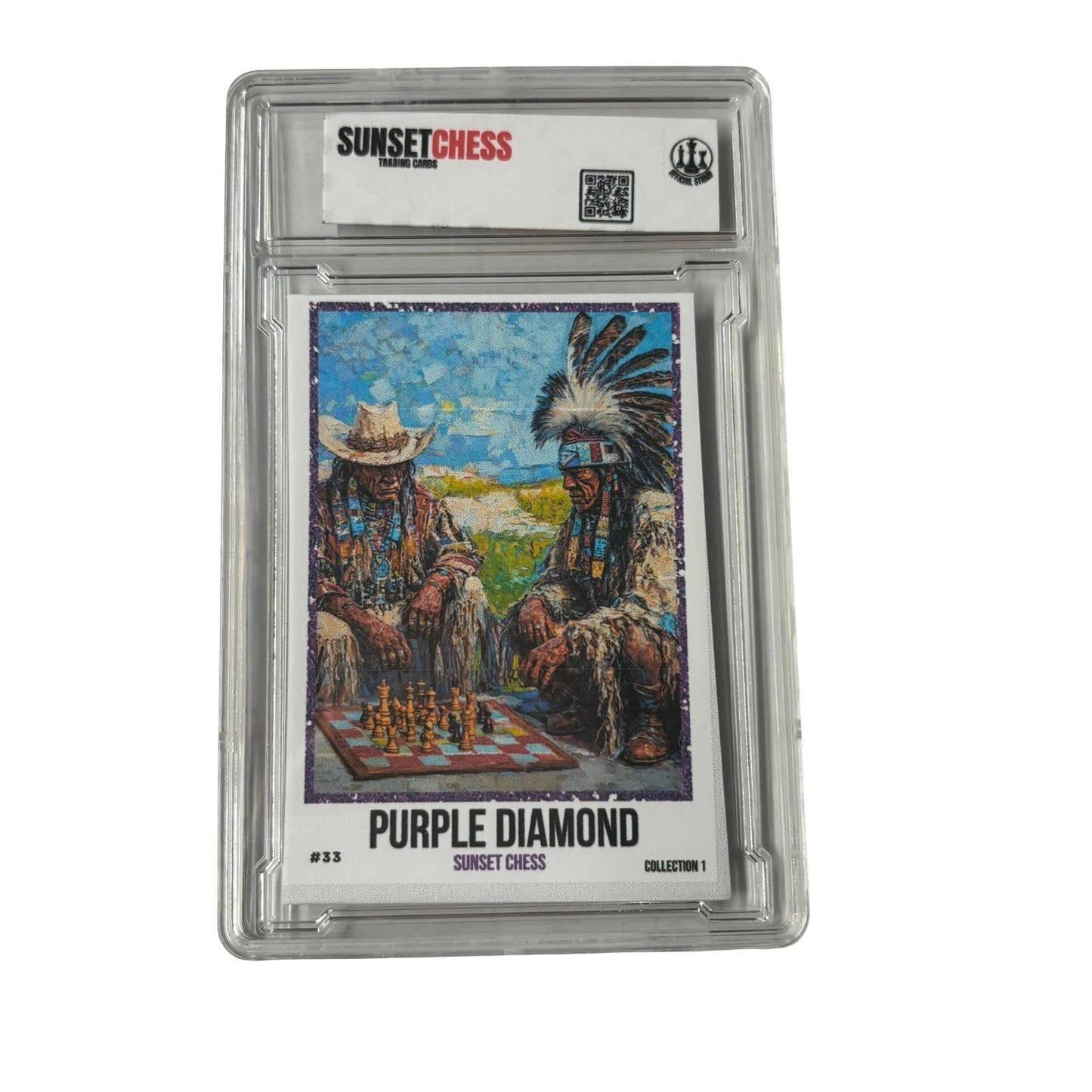 Purple Diamond Collection 1 - Premium Trading Card