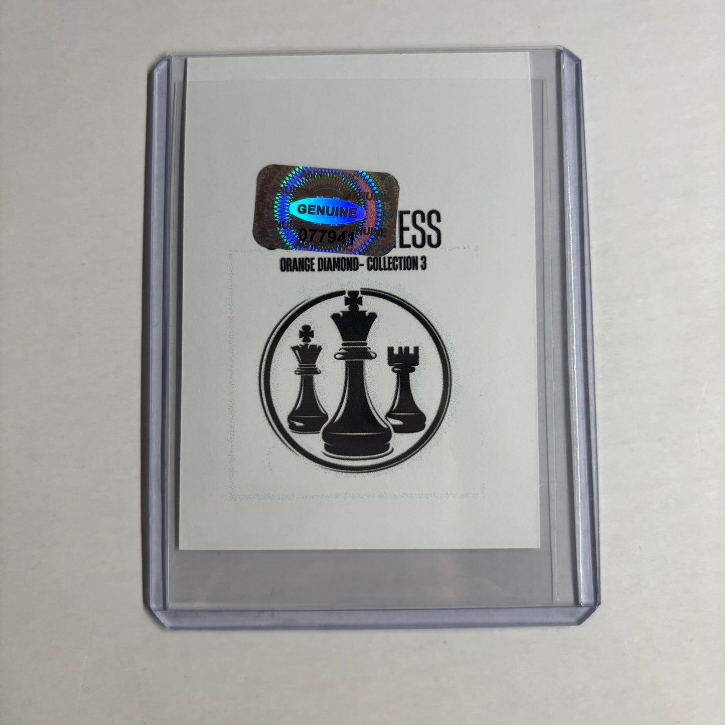Orange Diamond Collection 3 - Trading Card