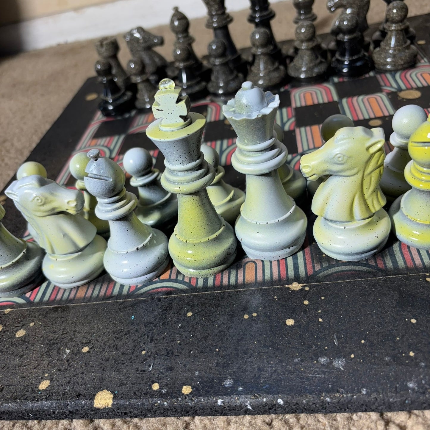 Retro Vintage - Large Deluxe Chess Set