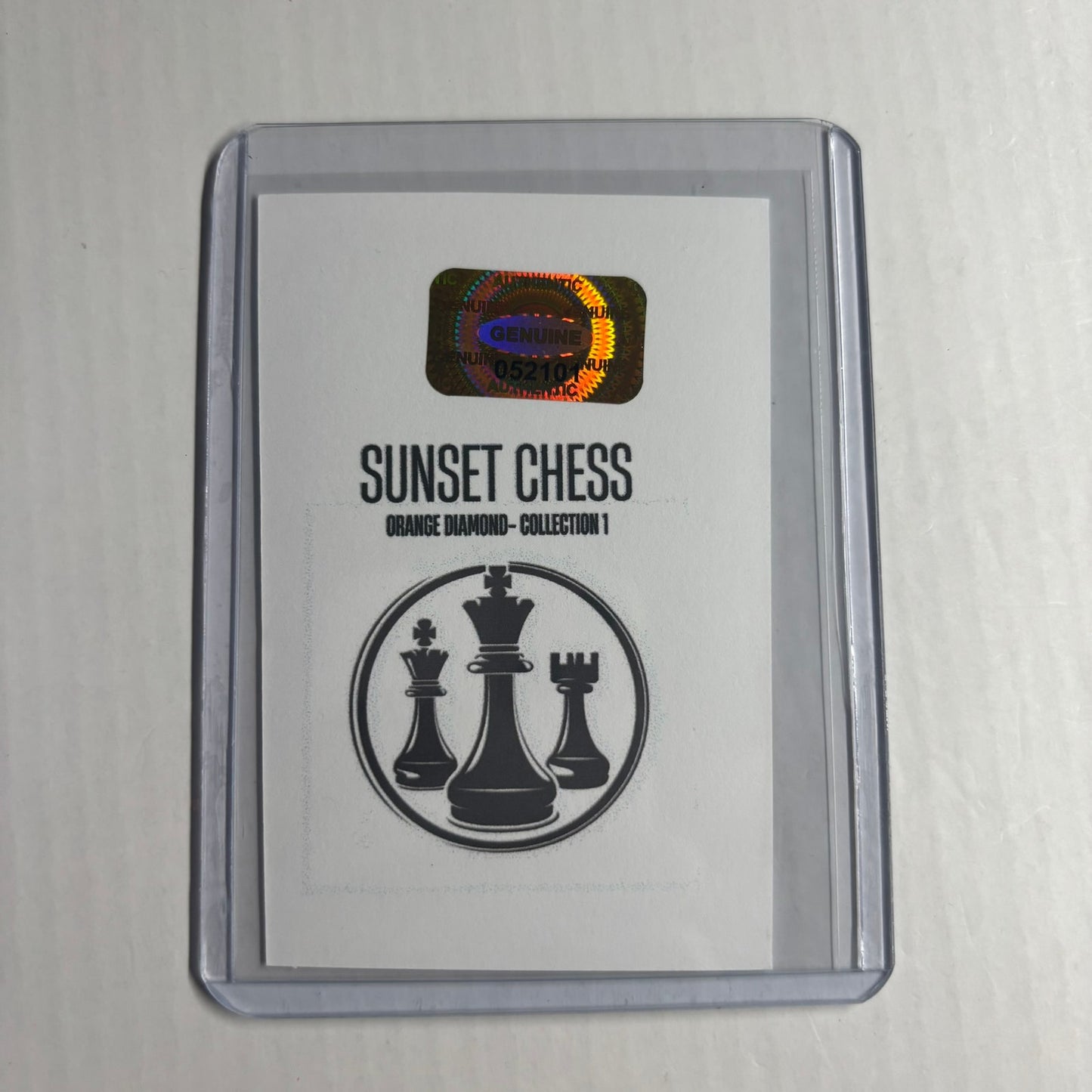 Orange Diamond Collection 1 - Trading Card