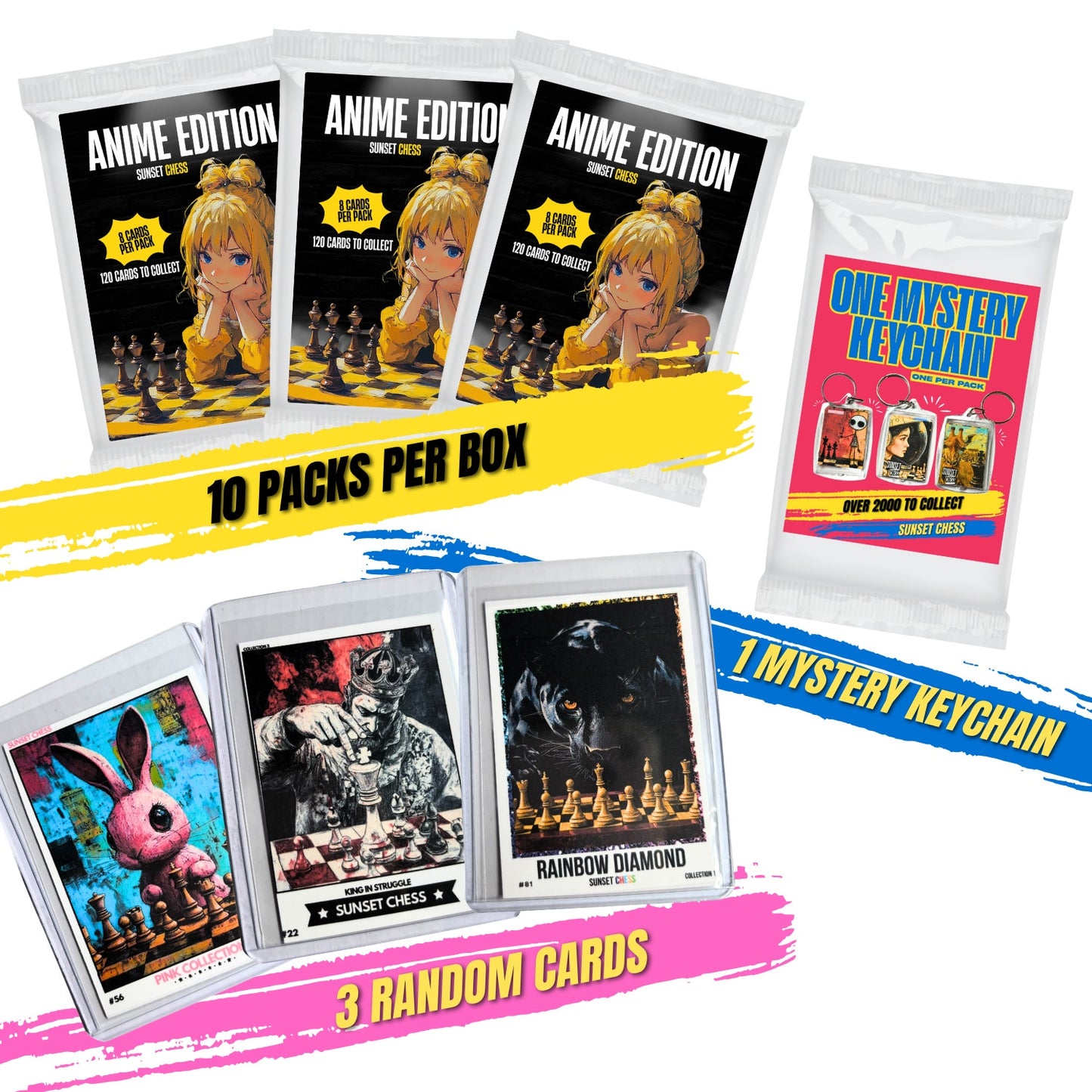 Anime Edition Trading Cards - Mini Box Collection