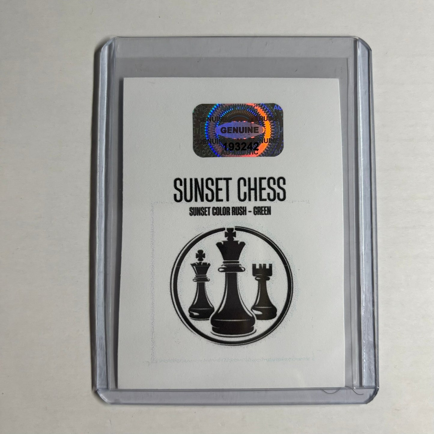 Green Collection - Trading Card
