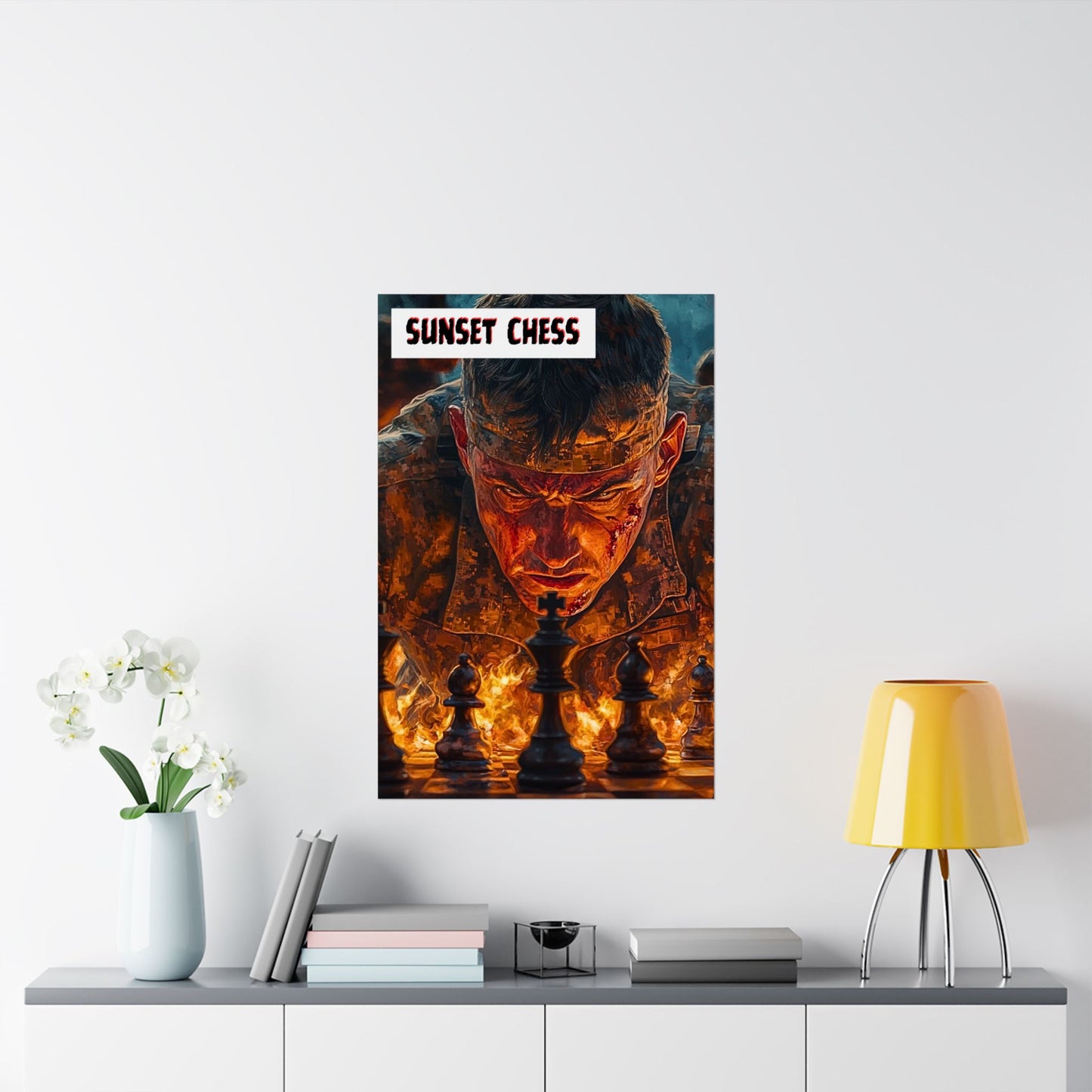 Enter The Warzone - Matte Vertical Poster 24"x36"