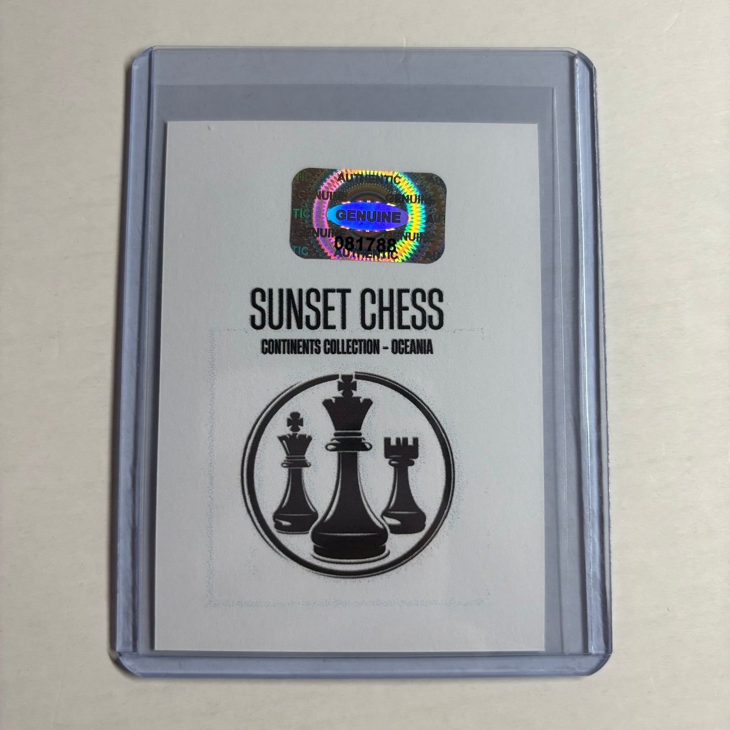 Oceania Collection - Trading Card