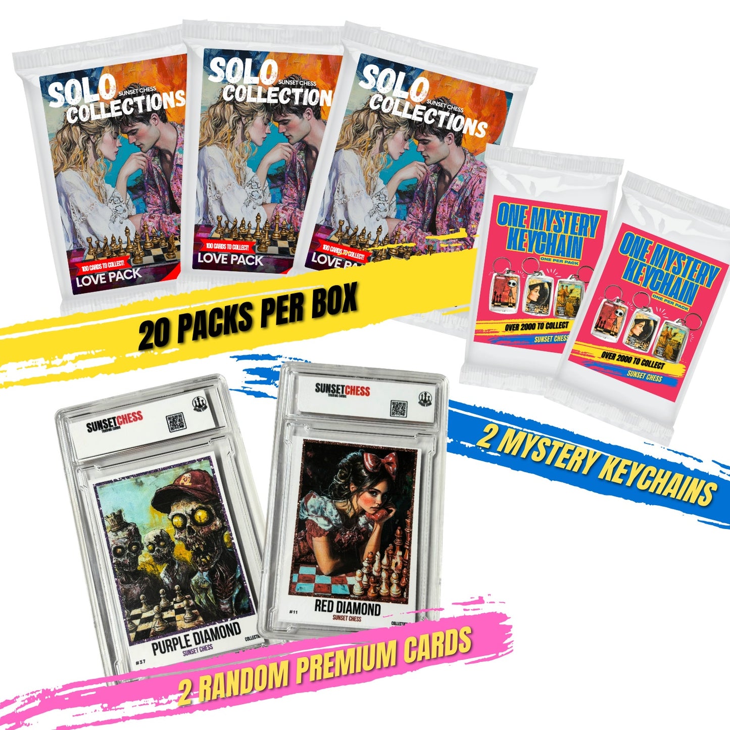 Love Collection - Jumbo Box Pack - Chess Trading Cards