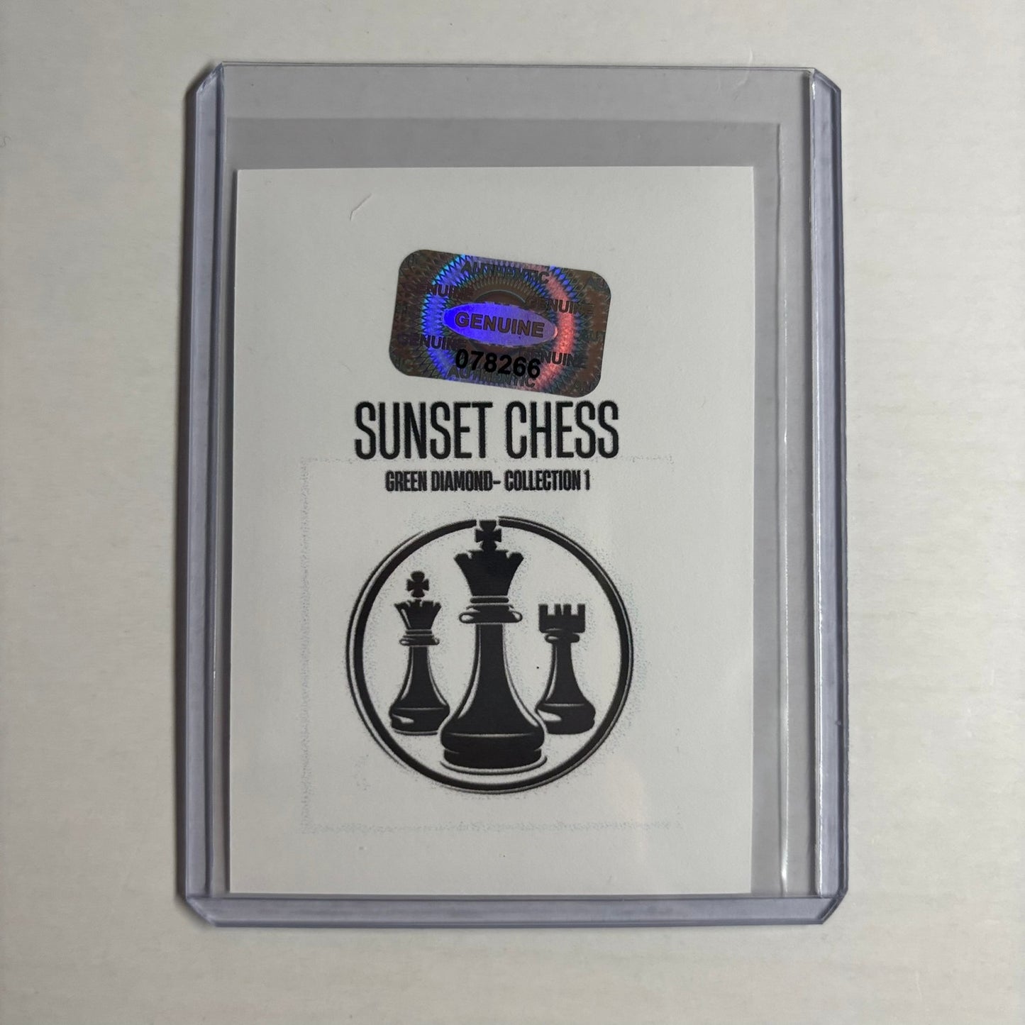 Green Diamond Collection 1 - Trading Card