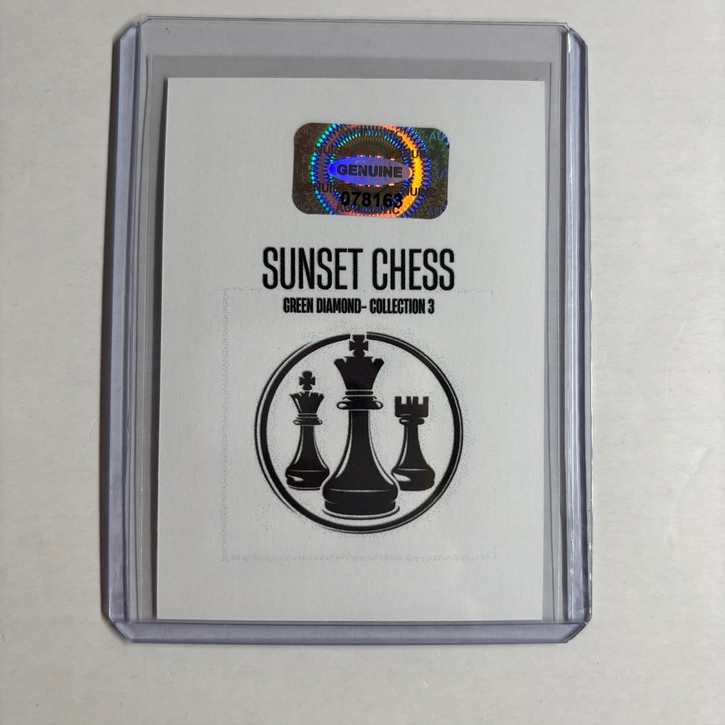 Green Diamond Collection 3 - Trading Card