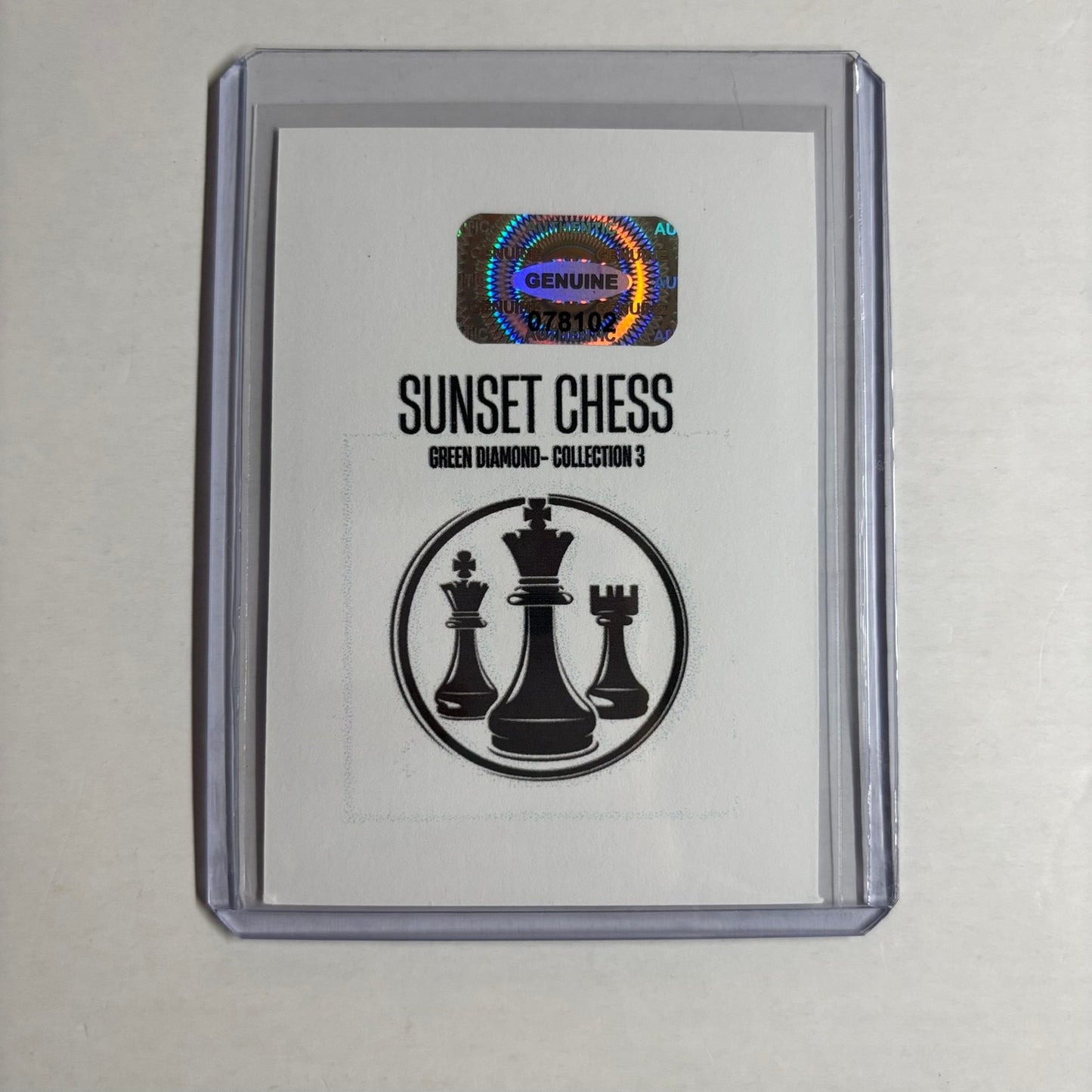 Green Diamond Collection 3 - Trading Card