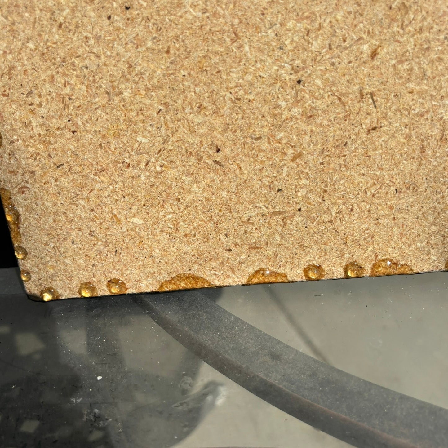 Cream Pattern - Resin Coated Chess Board