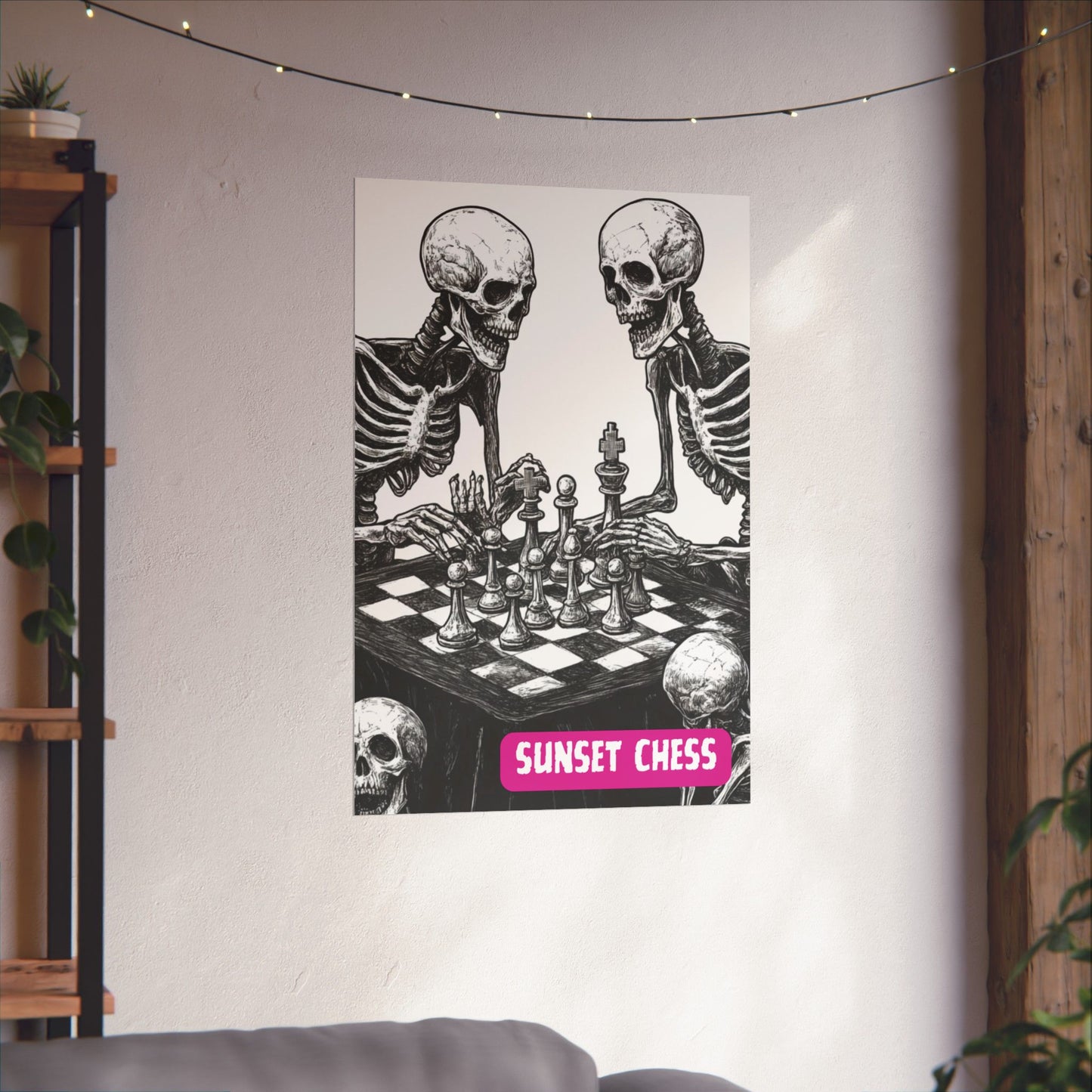 Bones At Work - Matte Vertical Poster 24"x36"
