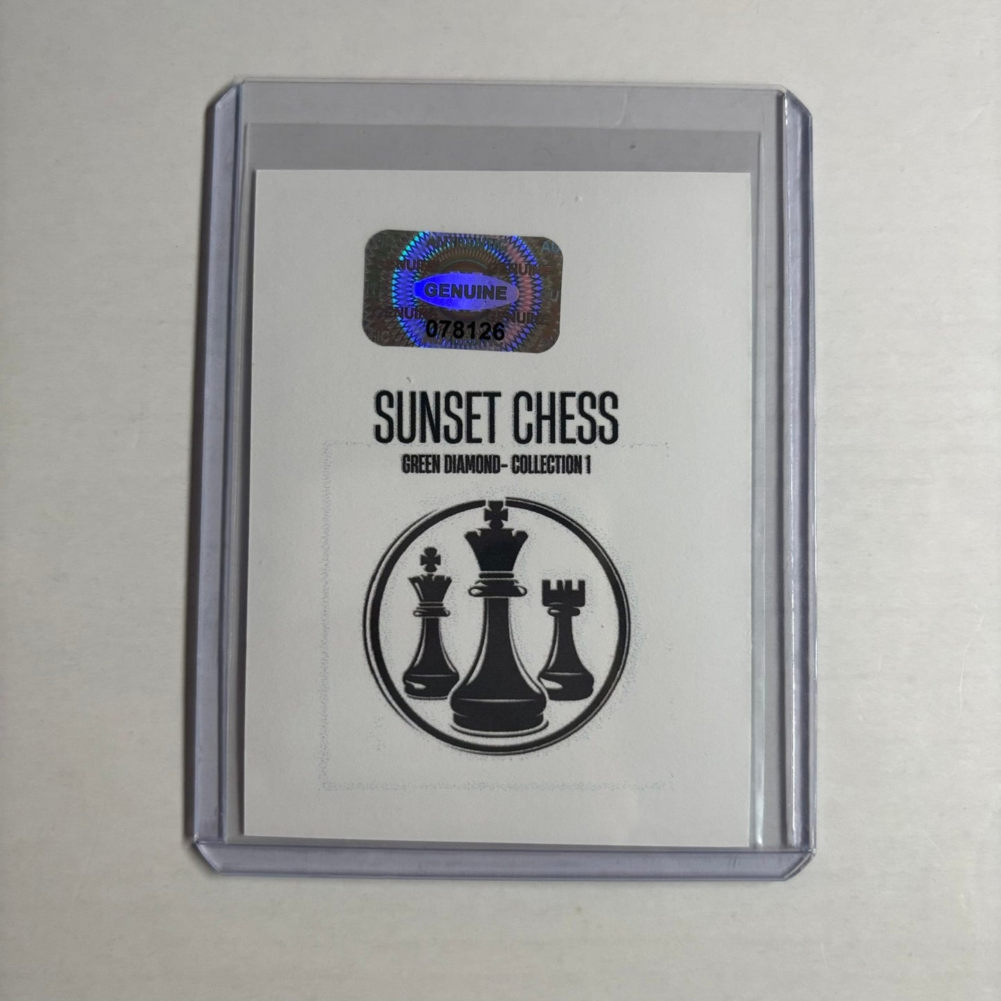Green Diamond Collection 1 - Trading Card