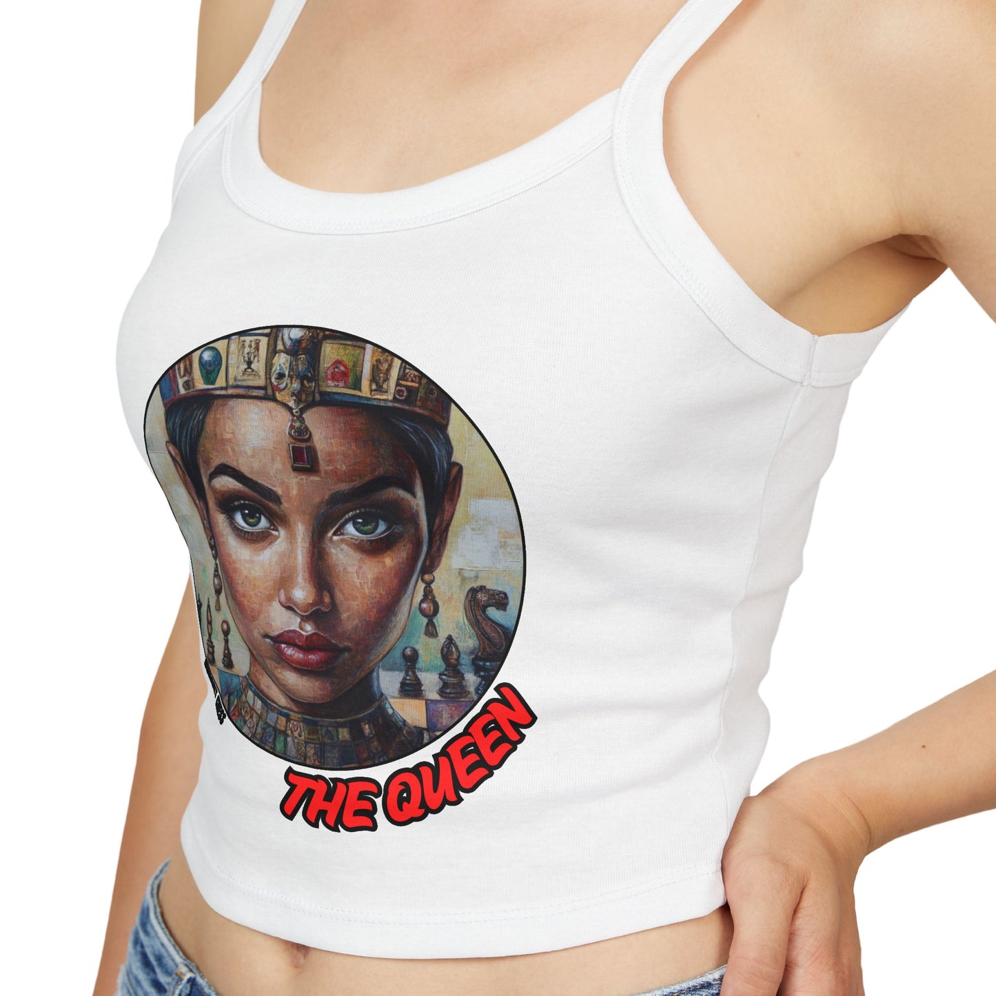 Egyptian Queen - White Women's Tank Top