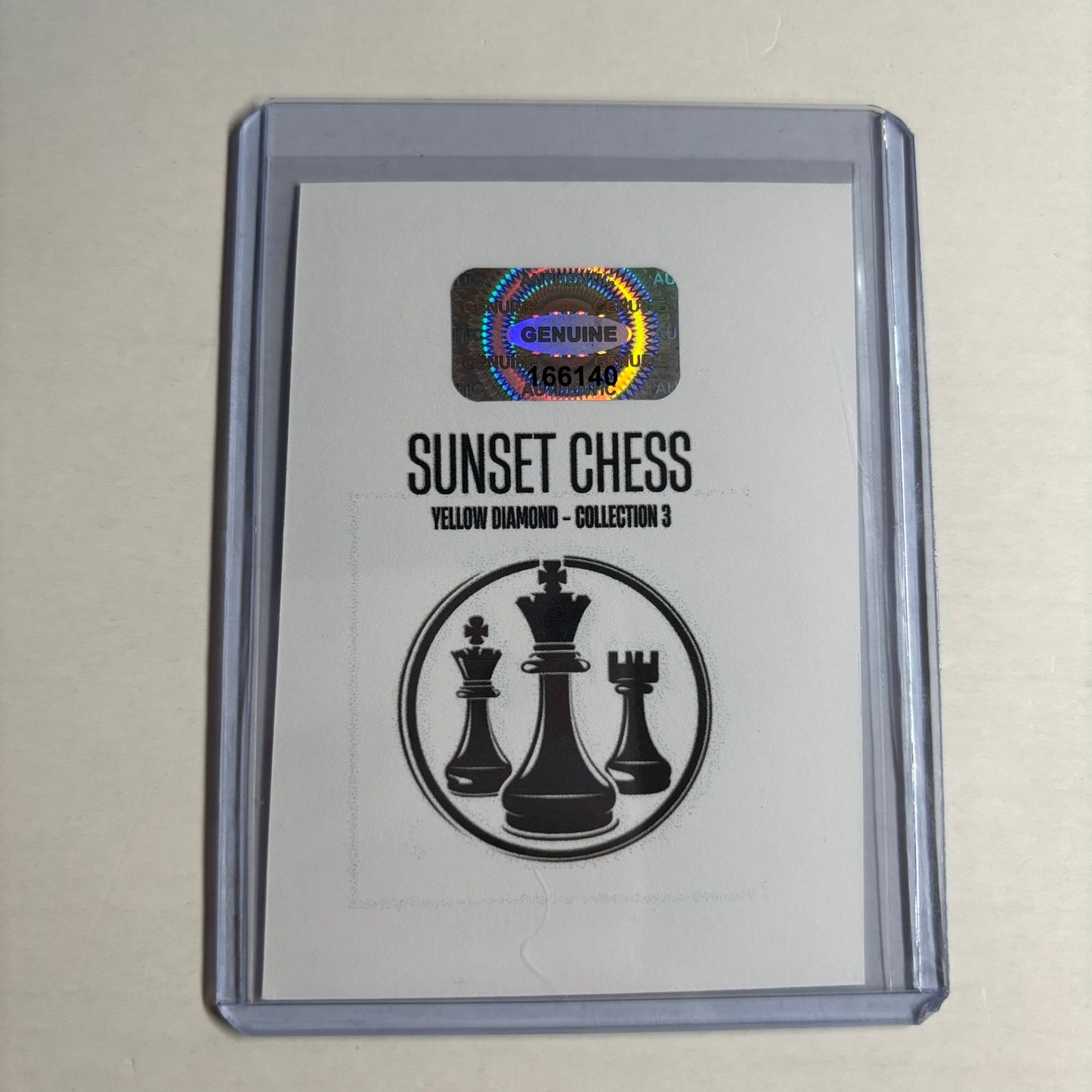 Yellow Diamond Collection 3 - Trading Card